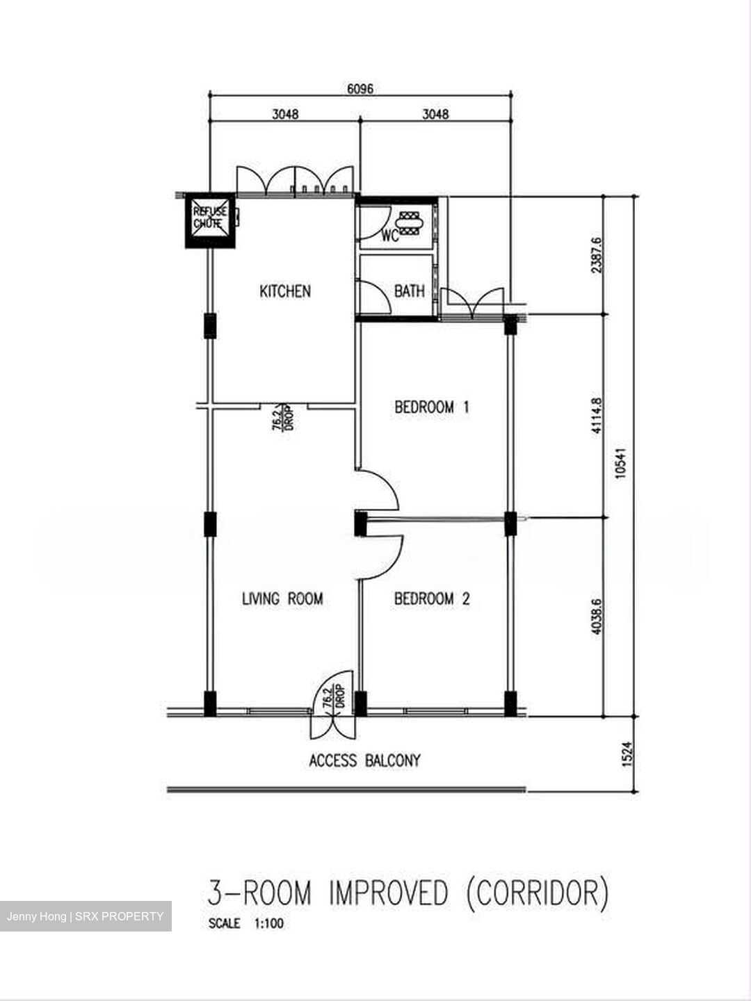 Blk 16 Eunos Crescent (Geylang), HDB 3 Rooms #592035521